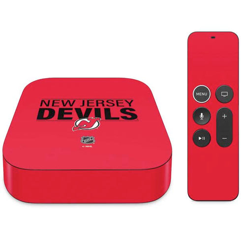 NHL New Jersey Devils Lineup Apple TV Skin
